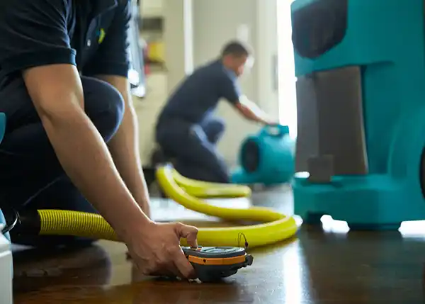 water damage restoration service Daingerfield